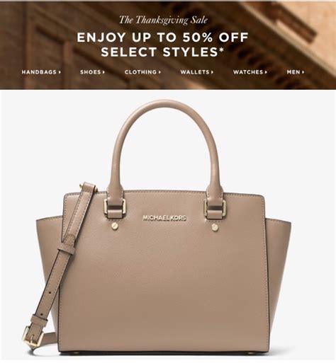 michael kors sale black friday|Michael Kors thanksgiving sale.